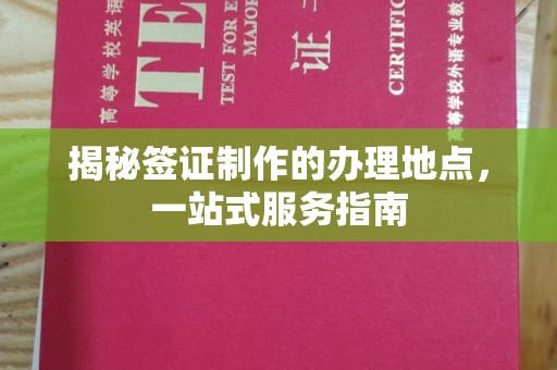 天台揭秘签证制作的办理地点，一站式服务指南