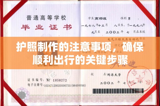 天台护照制作的注意事项，确保顺利出行的关键步骤