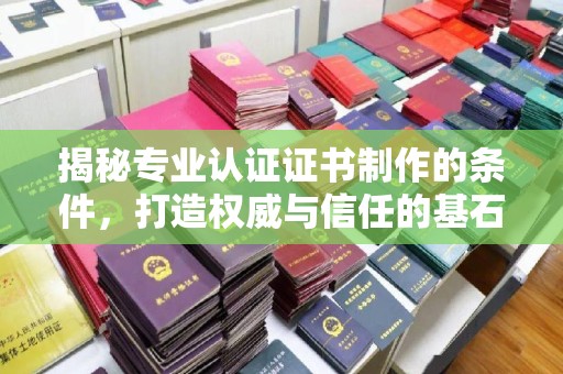 天台揭秘专业认证证书制作的条件，打造权威与信任的基石